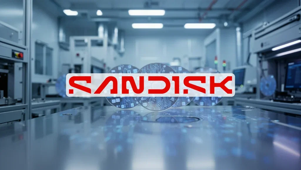 SANDISK Aktie: Langfristverträge sichern Mindestpreise SANDISK Aktie - Beitragsbild (KI-generiertes Symbolbild)