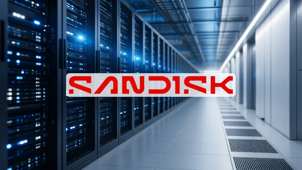 SANDISK Aktie: Meta wird exklusiver Speicherpartner SANDISK Aktie - Beitragsbild (KI-generiertes Symbolbild)