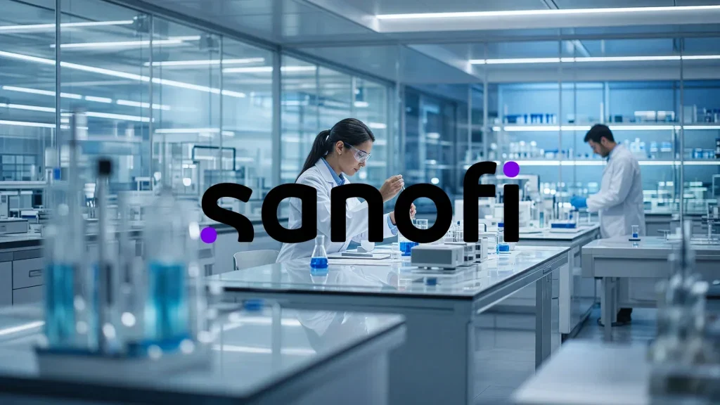 Sanofi Aktie - Beitragsbild (KI-generiertes Symbolbild)