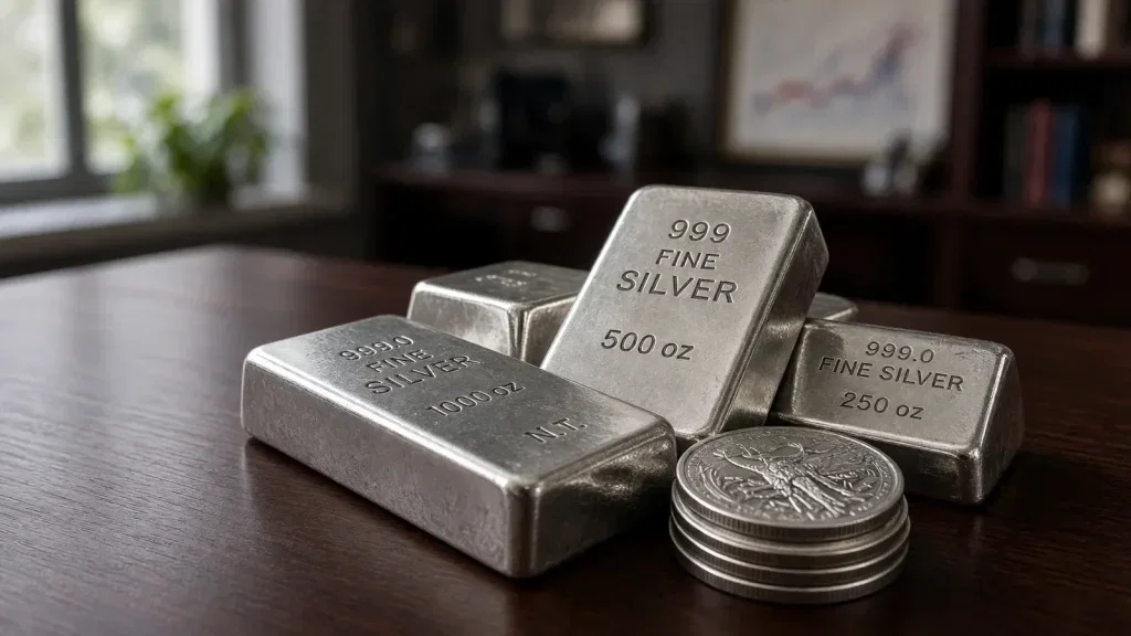 Silber Preis: Falken-Stimmen bei der Fed? Silber Preis Aktie - Beitragsbild (KI-generiertes Symbolbild)