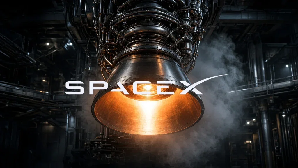 SpaceX Aktie: Starship-Triebwerk fällt aus SpaceX Aktie - Beitragsbild (KI-generiertes Symbolbild)