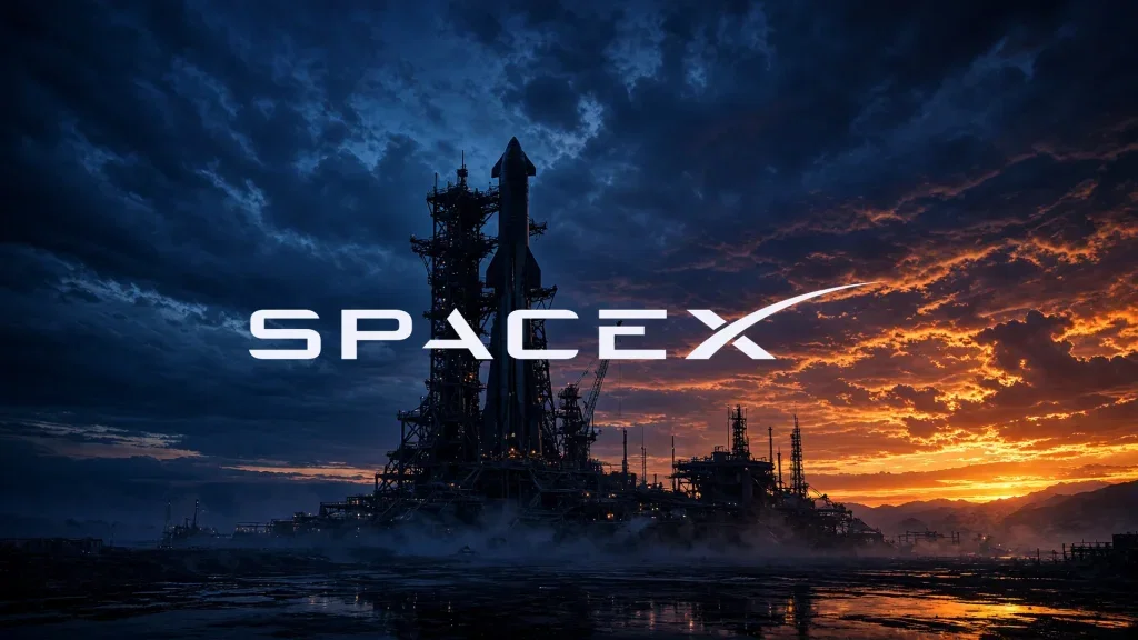 SpaceX Aktie - Beitragsbild (KI-generiertes Symbolbild)