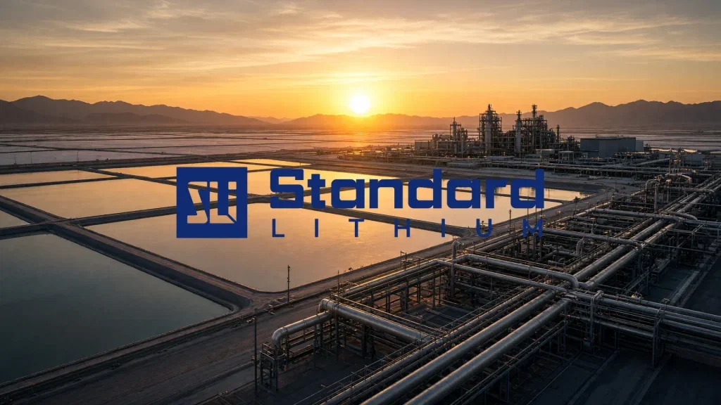 Standard Lithium Aktie: 1,1 Milliarden Finanzierung wird zum Nadelöhr Standard Lithium Aktie - Beitragsbild (KI-generiertes Symbolbild)