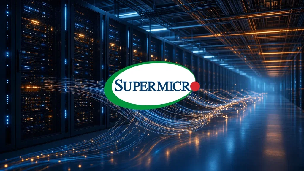 Super Micro Computer Aktie - Beitragsbild (KI-generiertes Symbolbild)