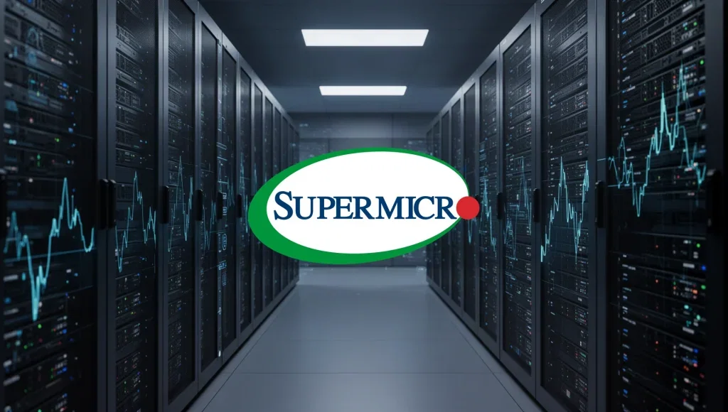 Super Micro Computer Aktie: KI-Schwäche drückt Stimmung Super Micro Computer Aktie - Beitragsbild (KI-generiertes Symbolbild)