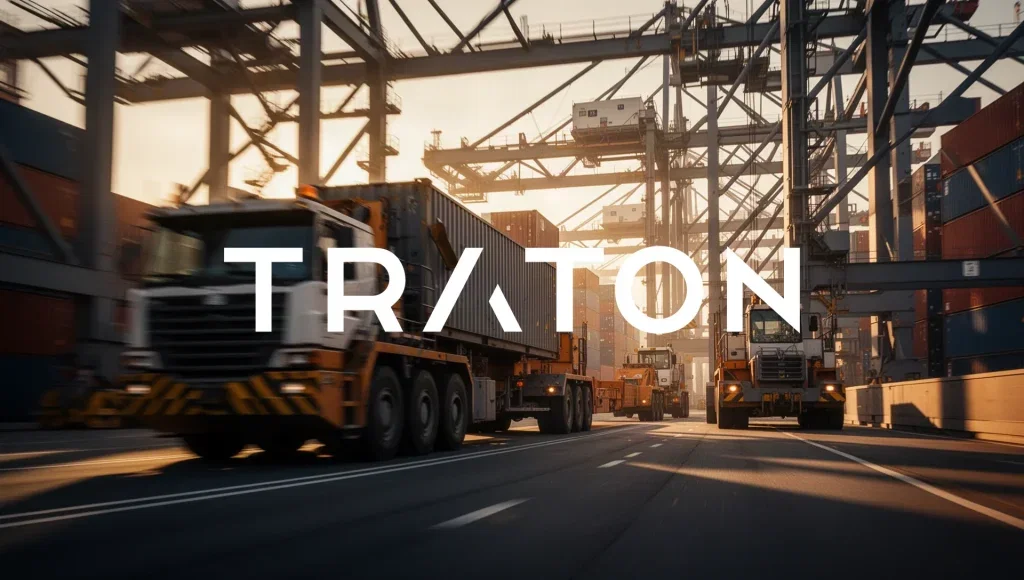 TRATON Aktie: US-Geschäft dreht auf TRATON Aktie - Beitragsbild (KI-generiertes Symbolbild)