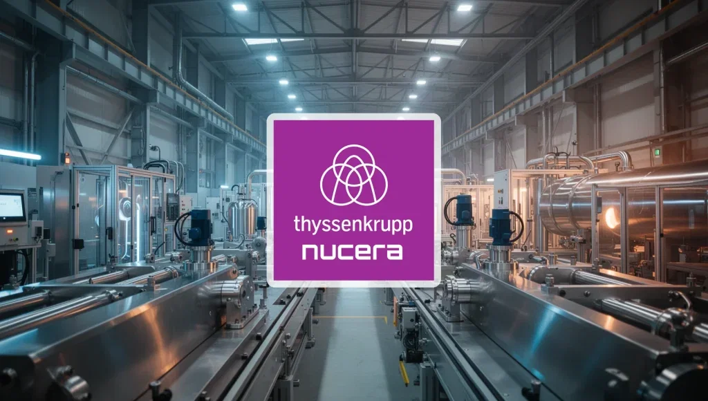 ThyssenKrupp Nucera Aktie - Beitragsbild (KI-generiertes Symbolbild)