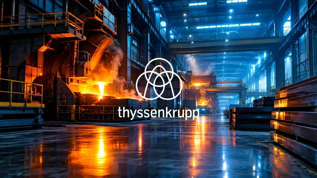 Thyssenkrupp Aktie - Beitragsbild (KI-generiertes Symbolbild)