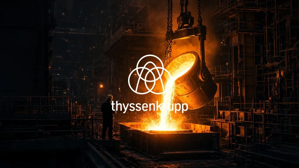 Thyssenkrupp Aktie: Jahresabschluss muss Umbau belegen Thyssenkrupp Aktie - Beitragsbild (KI-generiertes Symbolbild)