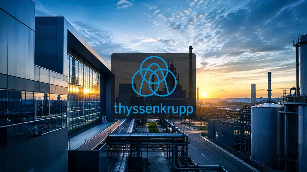 Thyssenkrupp Aktie: Dritte Tochter jetzt separat notiert Thyssenkrupp Aktie - Beitragsbild (KI-generiertes Symbolbild)