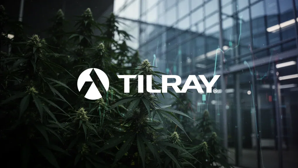 Tilray Brands Aktie: Cannabis-Erlöse bremsen Quartal Tilray Brands Aktie - Beitragsbild (KI-generiertes Symbolbild)