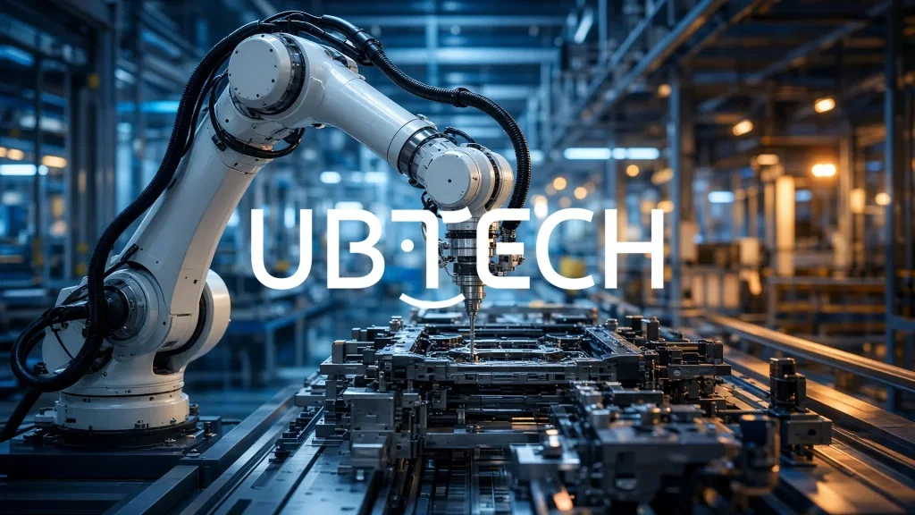 Ubtech Robotics Aktie: Entwickelt Roboter mit FAW-Volkswagen Ubtech Robotics Aktie - Beitragsbild (KI-generiertes Symbolbild)