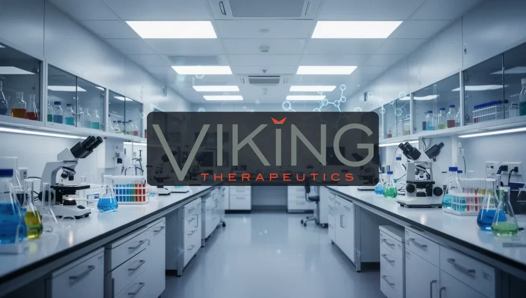 Viking Therapeutics Aktie - Beitragsbild (KI-generiertes Symbolbild)