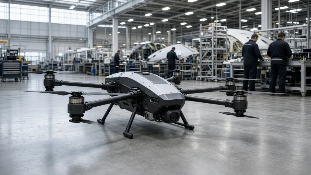 Volatus Aerospace Aktie: Auftragsbestand über 100 Millionen C$ Volatus Aerospace Aktie - Beitragsbild (KI-generiertes Symbolbild)