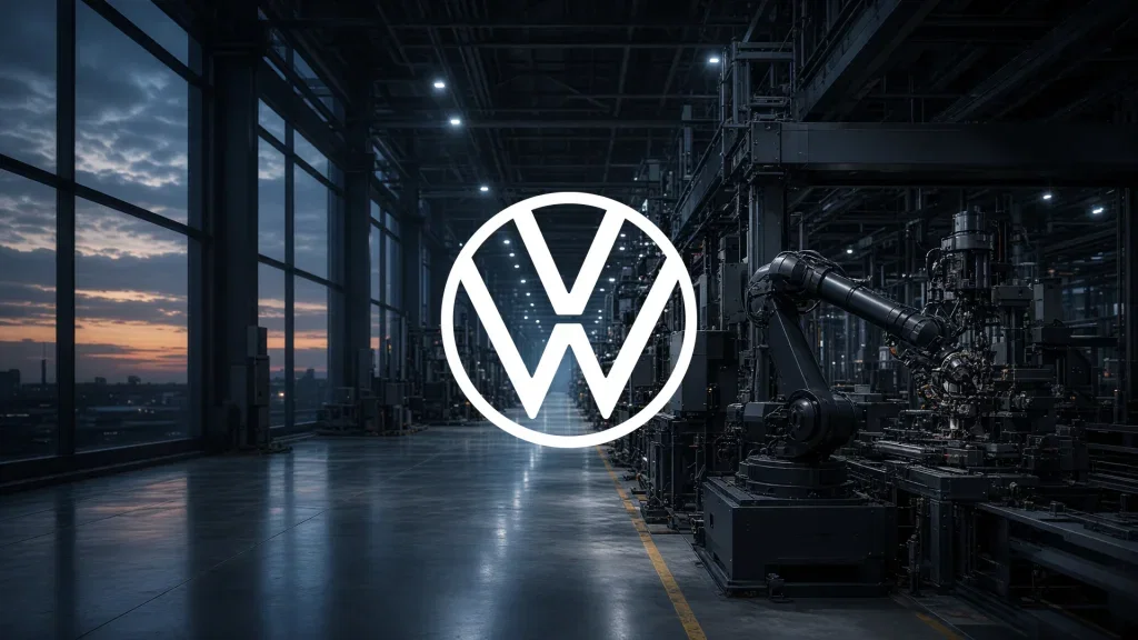 Volkswagen Aktie: Blume kündigt Tarifverträge, Streiks drohen Volkswagen Aktie - Beitragsbild (KI-generiertes Symbolbild)