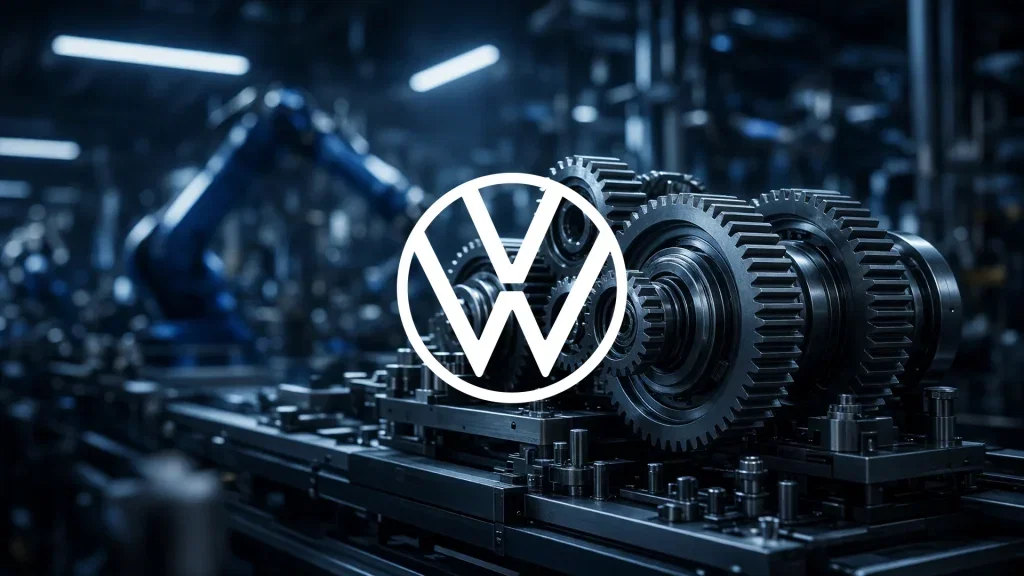 Volkswagen Aktie: Betriebsrat zerlegt Tarifvertrags-Darstellung Volkswagen Aktie - Beitragsbild (KI-generiertes Symbolbild)