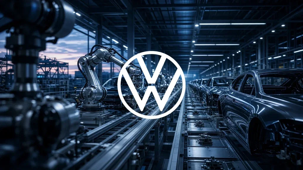 Volkswagen Aktie - Beitragsbild (KI-generiertes Symbolbild)