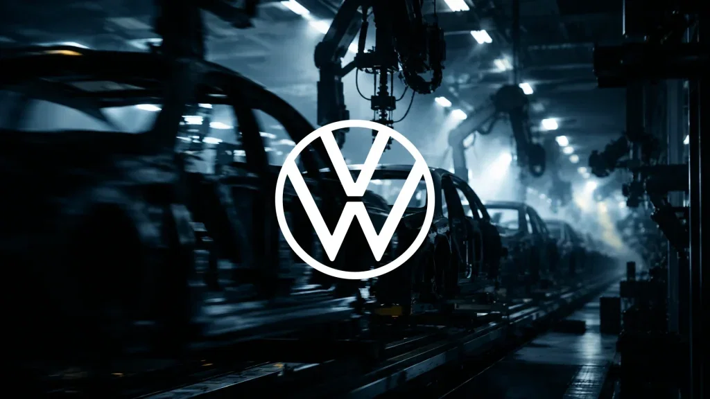 Volkswagen Aktie: Milliardenverlust, aber Ausblick bleibt Volkswagen Aktie - Beitragsbild (KI-generiertes Symbolbild)
