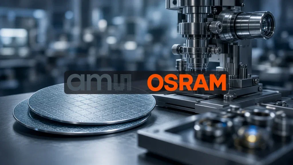 ams-OSRAM Aktie: Rückkaufangebot läuft bis November ams-OSRAM Aktie - Beitragsbild (KI-generiertes Symbolbild)